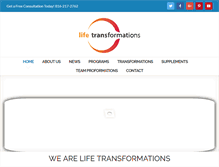 Tablet Screenshot of lifetransformations-kc.com